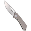 Kubey Thalia Knife Tan G10, Satin D2 (KU331F)