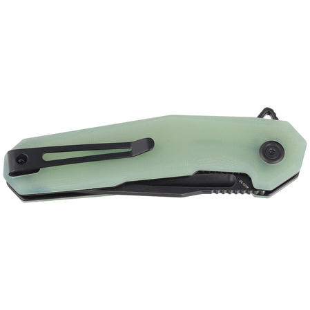 Nóż składany Kubey Carve Jade G10, Blackwashed AUS-10 (KB237F)