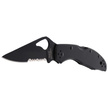 Spyderco Byrd Meadowlark 2 Stainless Black Blade, Combination (BY04BKPS2)