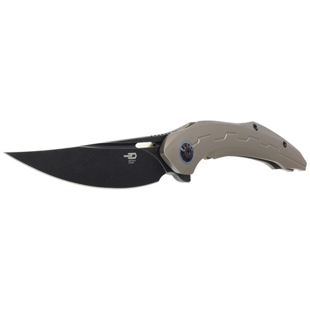 Bestech Marukka Bronze Titanium, Black Stonewashed M390 by Kombou Knife (BT2002C)