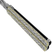Nóż motylek Martinez Albainox Classic Damask Stainless Steel, Damascus Pattern 3Cr13MoV (02236)