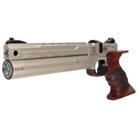 Reximex RPA Silver 5.5mm PCP Air Pistol with Regulator