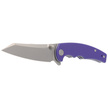Civivi Knife P87 G10 Purple, Silver Bead Blasted Nitro-V by Kaila Cumings (C21043-2)