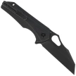 Bestech Operator Knife Black G10, Black Stonewashed D2 (BG36B)