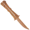 Martinez Albainox RainGold Balisong Gold Steel, Gold 3Cr13Mov (02165)