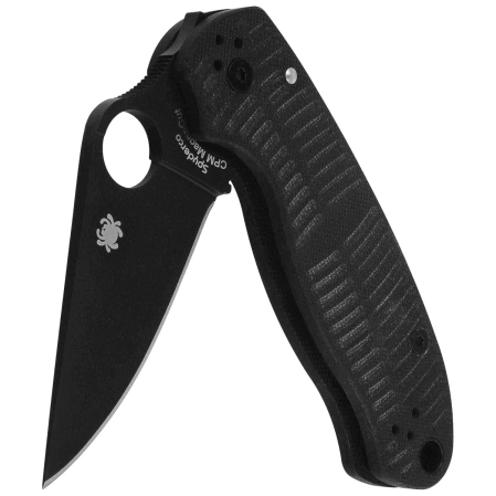 Nóż składany Spyderco Para 3 Salt Black G10, Black DLC MagnaCut by Sal, Eric Glesser (C223GMCBKP)