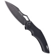 FoxEdge Sparrow Black G10, Stone Washed PVD by Denis Simonutti (FE-034)