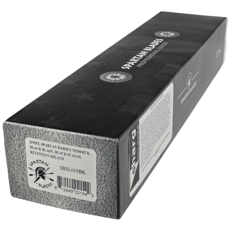 Nóż Spartan Blades Harsey Nessmuk Black Polymer, Black 1095 Cro-Van by William W. Harsey (SBSL005BK)