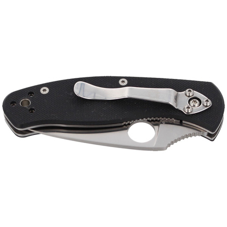 Nóż składany Spyderco Persistence G-10 Black Plain (C136GP)