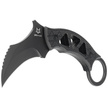 Nóż FOX Tribal K Karambit Black G10, Black Top Shield N690Co by Doug Marcaida (FX-803)