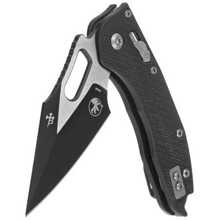 Nóż składany Microtech Stitch Ram-Lok S/E Fluted Black G10, Black M390MK by Borka Blades and Tony Marfione (169RL-1FLGTBK)