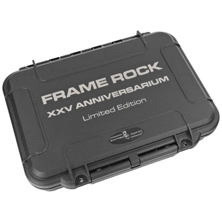 Nóż Extrema Ratio Frame Rock XXV Anniversarium LE No 033/100 Tytan, Satin N690 (04.1000.0456/SAT/BLK-XXV)