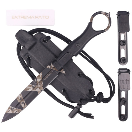 Nóż Extrema Ratio Misericordia LE No 133/500 Black Warfare (04.1000.0479/BW-LE)