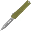 Nóż automatyczny OTF Microtech Combat Troodon Gen III D/E OD Green Aluminium, Apocalyptic M390MK by Tony Marfione (1142-10APOD)