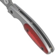 Nóż składany Muela KSC-7R Gray Aluminium/Red Pakka Wood, Satin 440C