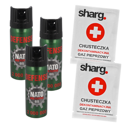 Sharg Nato Defence Gel 2mln Pepper Spray, Cone 50ml (41050-C)