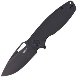 Nóż składany Kubey Tityus Black G10, Dark Stonewashed D2 (KU322C)