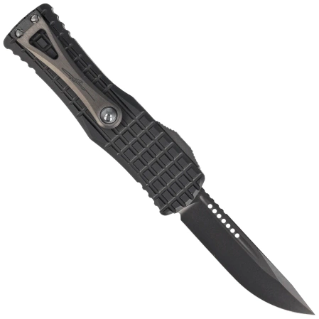 Nóż automatyczny OTF Microtech Hera S/E Frag Signature Black Aluminium Shadow, Black DLC by Tony Marfione
