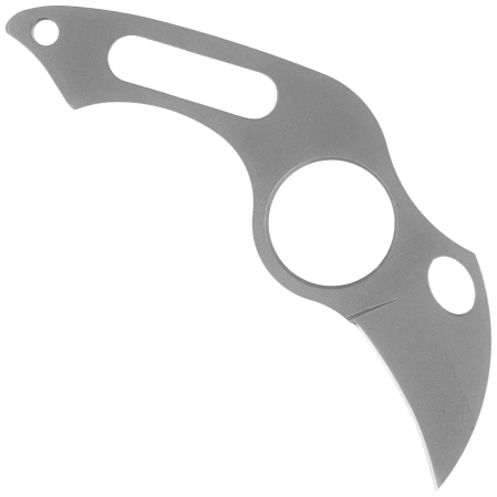 K25 RK-31849 Neck Knife Titanium Naked, Titanium 7Cr17Mov