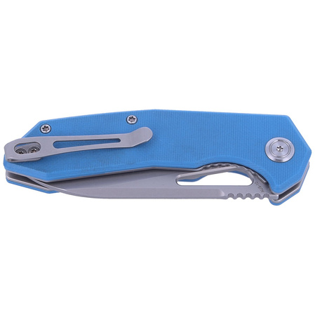 Kubey Knife New Vagrant Blue G10, Sandblast AUS-10 (KU291C)