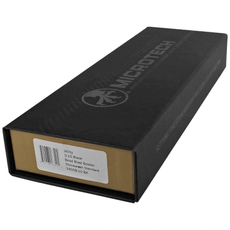 Nóż kuchenny Microtech Utility Titanium Bolster/Black G10, Stonewashed MK390 (3400B-10BK)