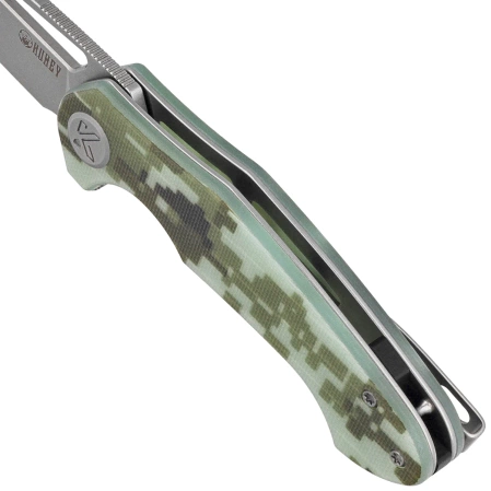 Nóż składany Kubey Dugu Camo G10, Beadblasted 14C28N (KU210H)