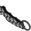 Fox The Skull Karambit Knife Black Aluminum, Black N690Co (FX-599 ALB-5)