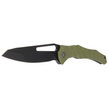 CIVIVI Spiny Dogfish Green G10, Black Stonewashed 14C28N by Gavko Knives (C22006-3)