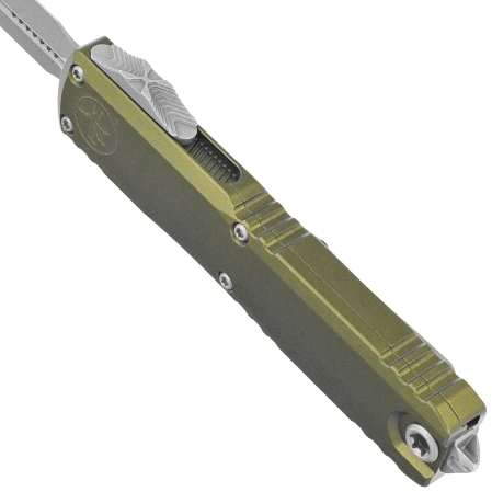 Microtech Ultratech Gen IV D/E OTF Knife OD Green Aluminum, Apocalyptic M390MK by Tony Marfione (11224-10APOD)