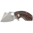 Bestech Knife Lizard Black/Orange G10, Satin/Bead Blast D2 Knife (BG39A)
