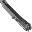 Civivi Knife Caetus Black Burlap Micarta, Black Stonewashed 14C28N (C21025C-2)