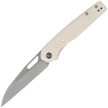 Civivi Guile Knife Ivory G10, Satin 14C28N by Shawn Ashmore (C24062B-3)