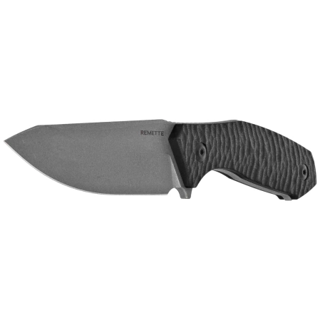 Remette RT-Allosaurus Knife Black G10, Stonewashed D2 (RTAS-B)