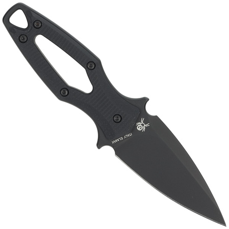 FOX Aka Black G10, Black Top Shield Elmax by Denis Simonutti (FX-553 B)