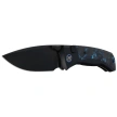 Nóż składany Remette RT-Steed Black Titanium/Black-Blue Carbon Fiber, Black DLC M390 (RTWS-BL)