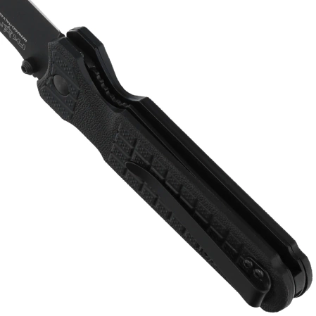 Fox Predator Evolution Automatic Knife Black FRN, Black Idroglider Niolox (FX-449 B)