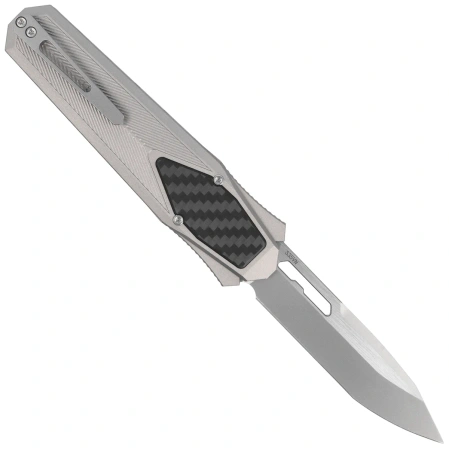 Nóż grawitacyjny Remette RT-Swordfish T Gray Aluminum, Stonewashed S35VN (ZL103D4)