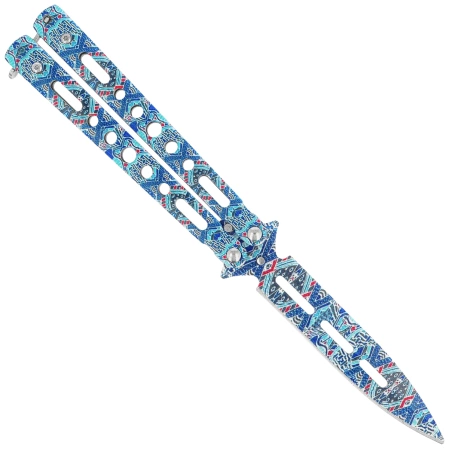 Nóż motylek Martinez Albainox Balisong 3D Design Steel, 3D Design 3Cr13Mov (02274)