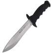 Muela 85-161 Black Rubber Knife, Satin 420H