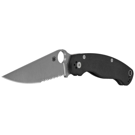 Nóż składany Spyderco Military 2 Black G10, Satin CPM S30V by Sal, Eric Glesser (C36GPS2)