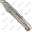 Bestech Tonic Grey Titanium/Green Canvas Micarta, Satin M390 by Colin Maisonpierre Knife (BT2204C)
