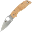 Spyderco Chaparral Slipit Knife Birdseye Maple, Satin CTS XHP by Sal Glesser (C152NLWDP)