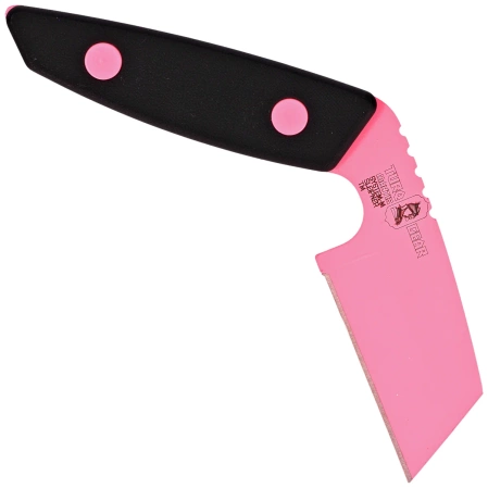 Nóż Turq Gear Mantis Black G10 Cubic HW Pink, Cerakote Pink Sleipner