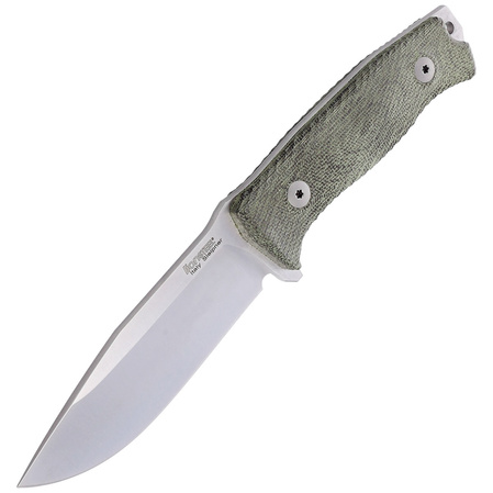LionSteel M5 Green Canvas Micarta, Satin Blade Sleipner (M5 CVG)