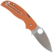 Nóż składany Spyderco Sage 5 Burnt Orange G10, Satin CPM REX 121 (C123GBORP)