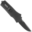 Tekto A5 Spry Mini D/P Black Aluminum OTF Knife, Black CPM S35VN