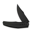 WeKnife Kyklos Black Titanium, Black Stonewashed M390 (WE23086-1)