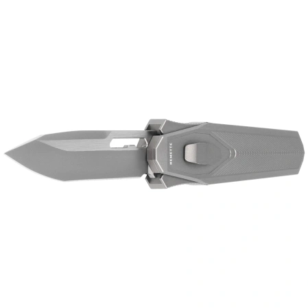Nóż grawitacyjny Remette RT-Swordfish T Gray Aluminum, Stonewashed S35VN (ZL103D4)