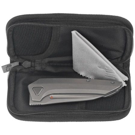 Nóż składany Bestech VK-Navi Dark Titanium, Dark Bead Blasted / Stonewashed MagnaCut by Vulpex Knives (BT2404B)