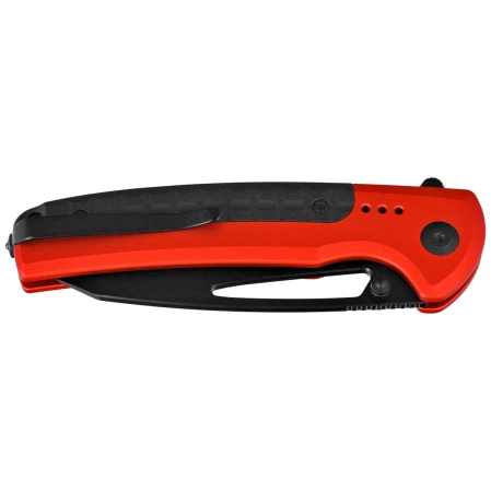 Civivi Knife Sentinel Strike Red Aluminium / Black FRN, Black K110 knife (C22025B-1)